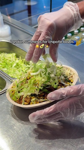 Chipotle Summer Bowls in London