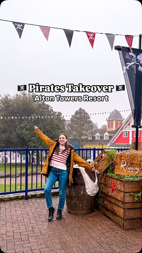Ad | The Pirates have taken over @altontowers 🏴‍☠️ Returning this half term, pirates takeover is a fun event across the resort. Take part in the pirates trail and collect your treasure at the end (which includes a souvenir coin!). There’s pirate entertainment across Mutiny Bay and CBeebies Land and the hotels and you might also see the pirates pop by splash landings if you keep ye wits about ye! Mutiny Bay and CBeebies Land are the only open areas, which means it’s great for children to experie