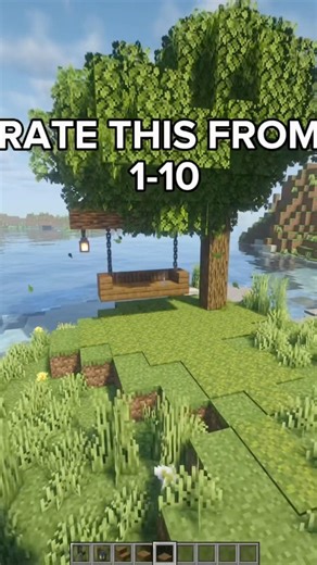 Minecraft Swing - Tutorial #minecraft #minecraftbuilding #gaming