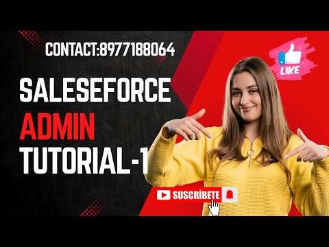 SalesForce Admin Tutorial in Telugu-1 #salesforce #agentforce #ai #trending #youtube #shorts #tech