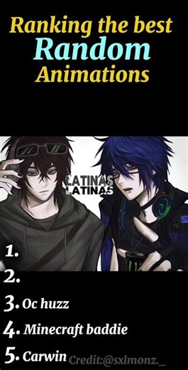 Ranking the best random animations #ranking #sonic #animation #genshinimpact #minecraft #gumball