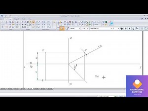 Points problem no.5 from Question bank (VTU) Engineering Visualization