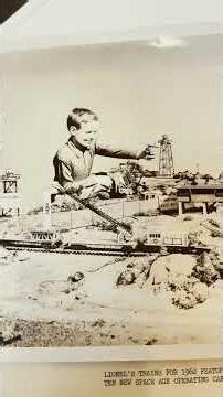 Scarce Lionel press release and photo for 1962 Commercials