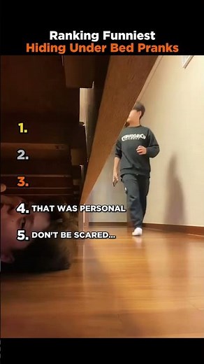 Ranking Funniest Hiding Under Bed Pranks