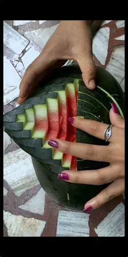 watermelon curving cutting 💘💞# short video #fruit #fruitcutting