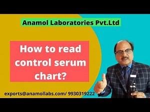 How to read Control Serum Chart [English]