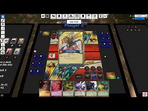 Keyforge partie complète ( analyse et stratégie)