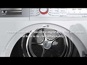 Bosch SelfCleaning Condenser (tutorial)