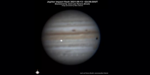 Something Big Hit Jupiter, And It Was Caught On Camera