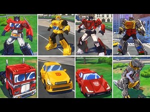 Transformers: Devastation - All Characters + Alt Modes