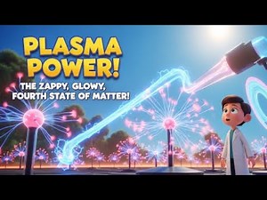 What is Plasma? 🔥The Zappy, Glowy, 4th State of Matter! Plasma Explained!
