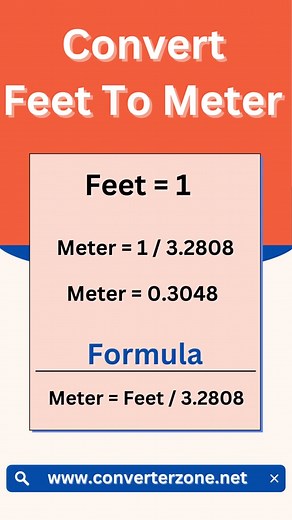 Convert Feet To Meter