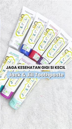 Toothpaste that is safe for your little one, you can try this one, okay? #babygear #toothpaste