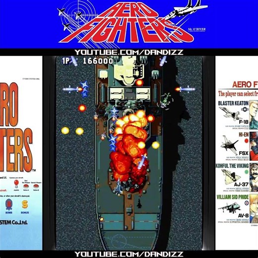 Arcade Nostalgia – Aero Fighters
