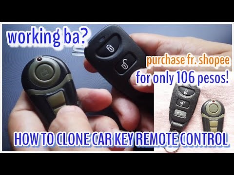 How to CLONE/DUPLICATE a Car Key Remote | Easy steps Shopee Review