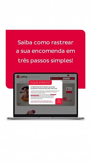 Jadlog Transportes e Logística on Instagram: "Viu como é fácil? Com a ferramenta de rastreio da Jadlog, você acompanha cada etapa da sua entrega em tempo real, enquanto a gente cuida do trajeto com rapidez e agilidade! 📦 Acesse agora: www.jadlog.com.br 🚚 #Jadlog #Transporte #Logística #Encomendas #Entregas #OMelhorCaminho #SuaEncomendaNoMelhorCaminho"