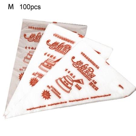 ENJOYW 100Pcs Icing Bags Disposable Decorating Plastic Cake Cream Decorating Piping Bags for Kitchen S, M, L.These clear bags are - Walmart.ca