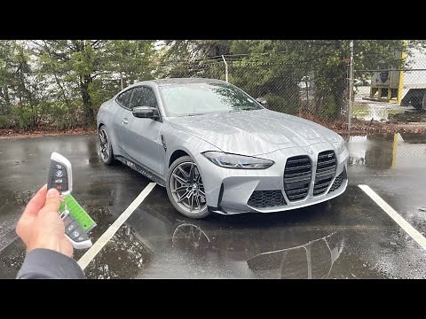 2024 BMW M4 Competition: Start Up, Exhaust, Test Drive, Walkaround, POV and Review