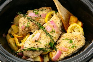Slow-Cooker Chicken Breast Makes Dinner SO Easy