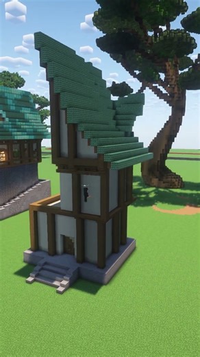 Minecraft EPIC Medieval House SpeedBuild