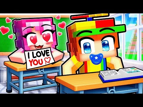 Johnny's FIRST CRUSH In Minecraft!
