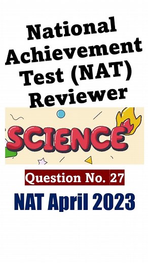 6th Grade Science NAT Reviewer Question No. 27 #NAT2023 #6thGradeScience #NATGrade6 #reviewer #NATReviewer #NAT2023Reviewer