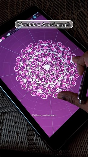 Digital mandala art #shortsfeed #digitalart #art #mandalaart #drawing