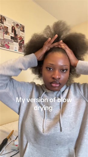Creative DIY Blow Drying Technique