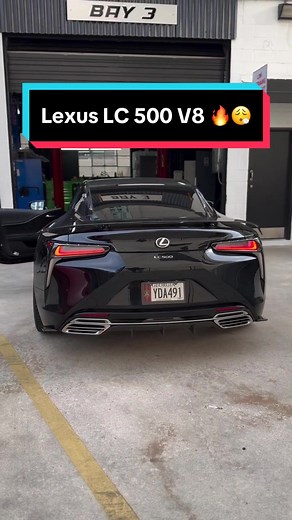 The Stunning Lexus LC 500 V8 Sound Experience