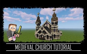 【CCMC - Cubi Craft - Minecraft】我的世界手把手教你搭建一个好看的教堂