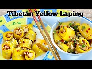 Laping recipe/yellow laping recipe/how to make laping/Tibetan Laping recipe/Laphing recipe