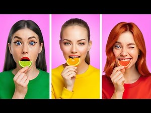 🍫BITE LICK OR NOTHING CHALLENGE😱 | Hilarious Grandma vs Me Food Fails 123 GO! CHALLENGE