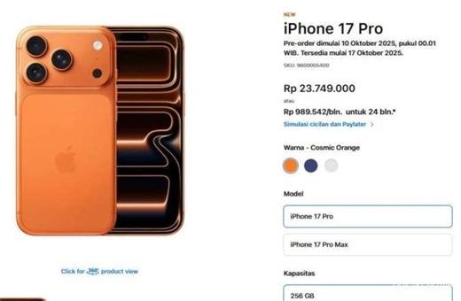 Pre-Order iPhone 17, Telkomsel Tawarkan Sejumlah Keuntungan, Cek Juga Harga Resmi