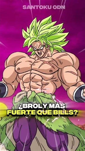 BROLY ES MÁS FUERTE QUE BILLS | Dragón Ball Super #anime #dragonball