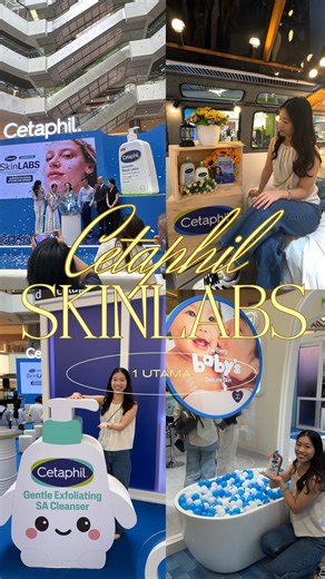 clarice 🌷 on Instagram: "Just experienced Cetaphil Skin Labs and now I get why everyone says your skin barrier is everything 🧬✨ From skin analysis and immersive labs to the launch of the NEW Ceramide Repair Lotion, this is dermatologist-backed skincare that actually works beyond the surface. 📍 LG Oval Concourse, Cetaphil Skin Labs Pop-Up @ 1 Utama 🗓️ 6–11 Jan ✨ Up to 35% OFF, free skin analysis, games, freebies, DIY charms & café treats @cetaphilmy"