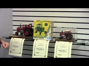 Prototype Ertl Diecast Tractor and Rare Model Kits