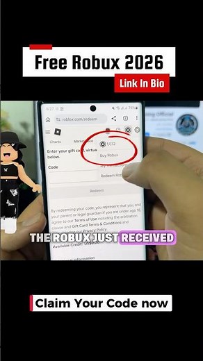 🔥 HOW TO GET FREE ROBUX 2026 ⏣ Free Roblox Gift Cards Codes👌