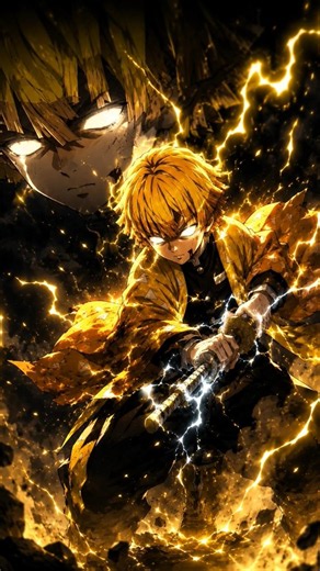 Zenitsu's Thunder Breathing ⚡ | Demon Slayer Edit ⭐ (Best