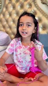 Finger Knitting for Kids | Easy No-Screen Activity | Boost Focus & Creativity