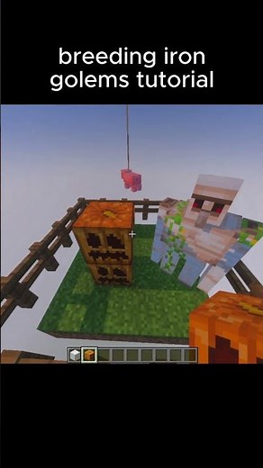 new tutorial golem #helpmemakethismakesense #minecrafthorror