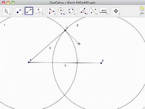 GeoGebra - 7 - Isosceles Triangle
