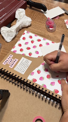 Creating a Recipe Scrapbook for Kids: Day One Journey