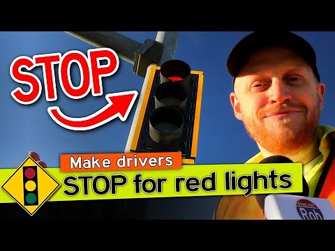 Three ways to FIX a STOP LIGHT (so drivers ACTUALLY STOP!)