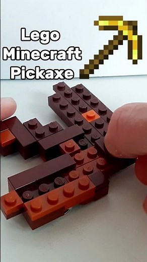 Lego Minecraft Pickaxe #lego #legominecraft