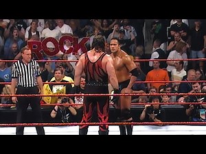 The Rock vs Kane Part 2 - RAW IS WAR