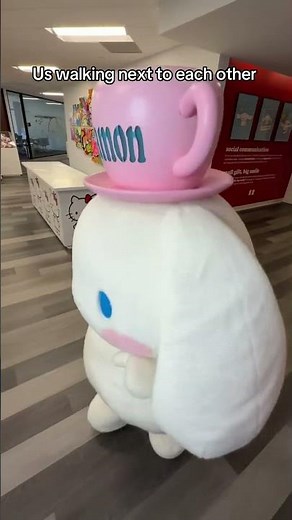 Us when we're together ❤️ #Pompompurin #Cinnamoroll #Sanrio