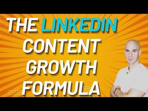 The LinkedIn Content Growth Formula
