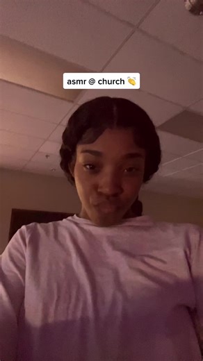 ASMR at Church: Relaxing Tapping and Mouth Sounds