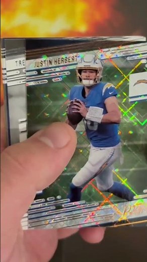 Opening a pack of Panini Prestige 2021 NFL