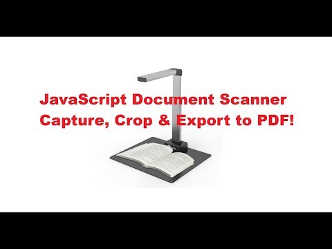 Create a Professional Document Scanner Using HTML, CSS & JavaScript | PDF Export